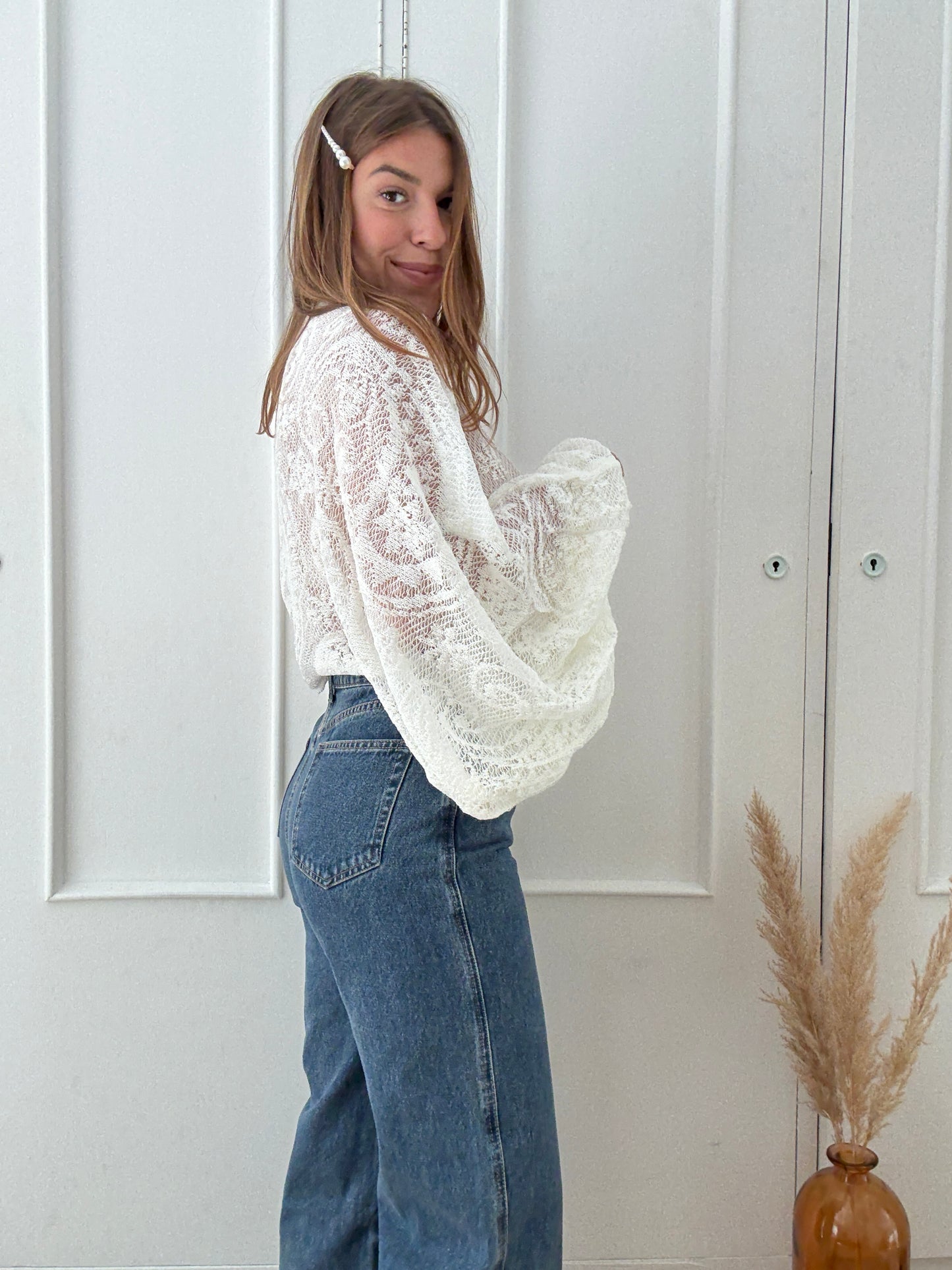 Pull fin Paula ajouré