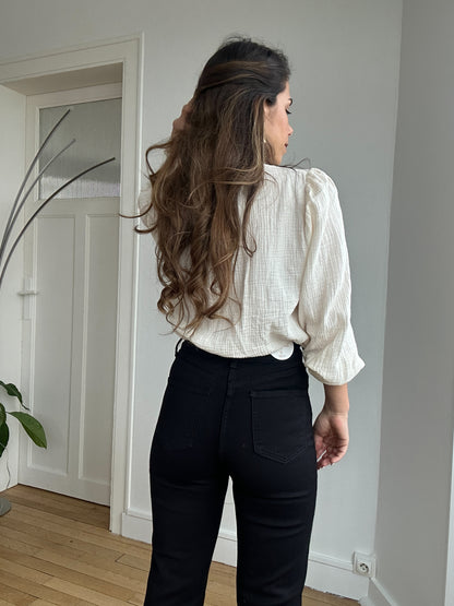 Jean droit Solange noir