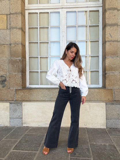 Blouse brodée Juliette