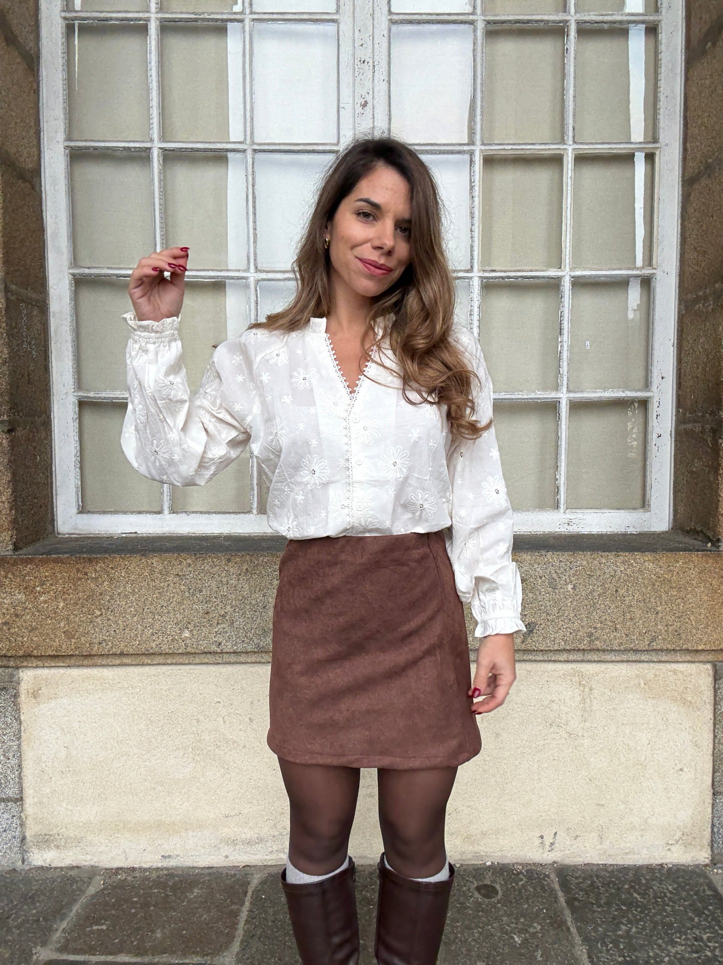 Jupe en Suédine Irène