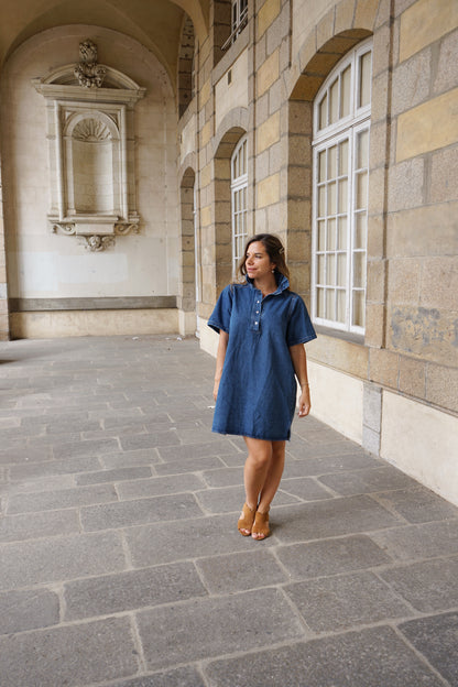 Robe en Jean Céleste