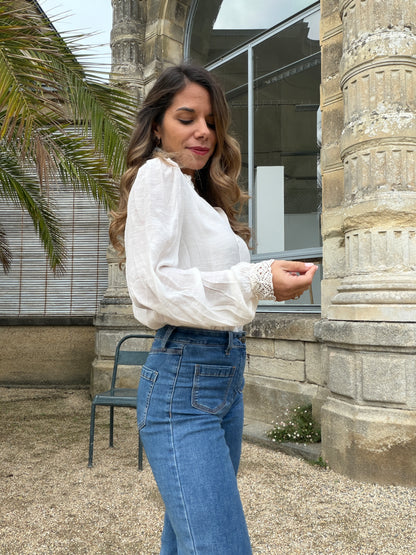 Blouse écrue Adèle