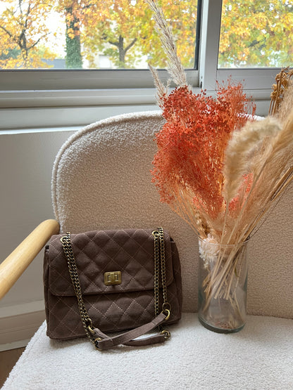 Sac à main Cléa Taupe