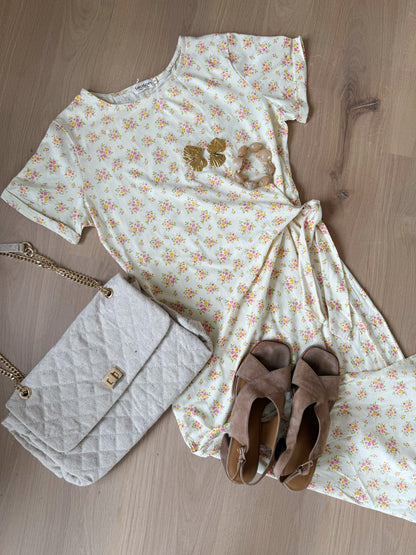 Robe longue à noeud Lucia