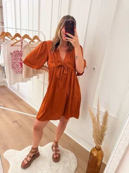 Robe Valentina terracotta