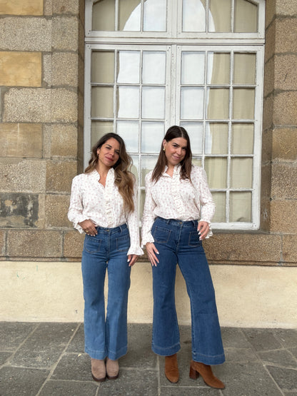Blouse à fleurs Janelle