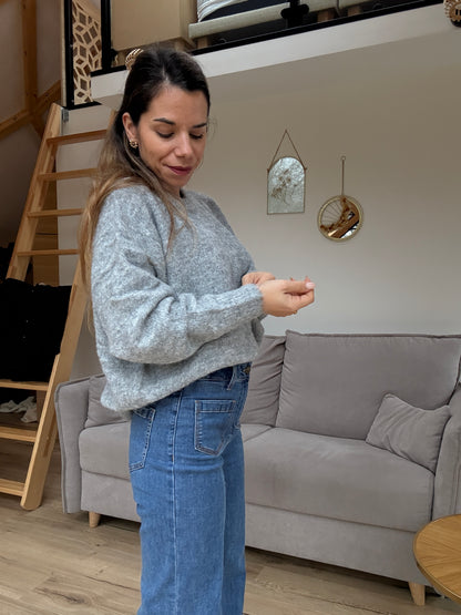 Pull Louise gris