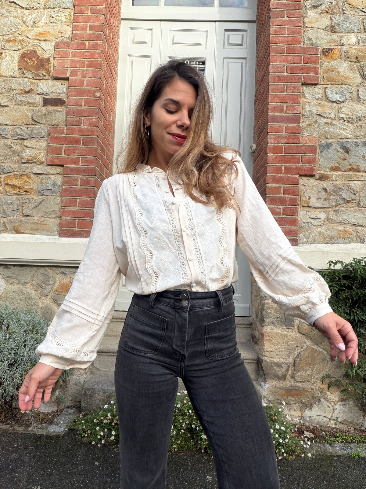 Blouse écrue Esmée