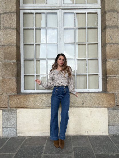 Jean Victorine denim foncé