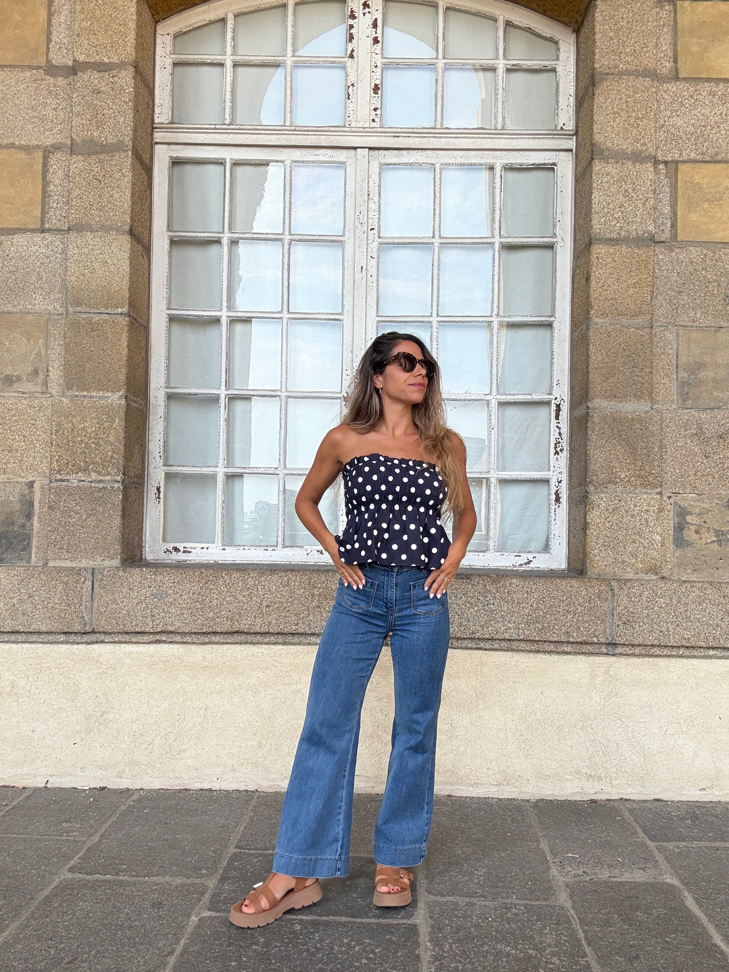 Top Celia péplum