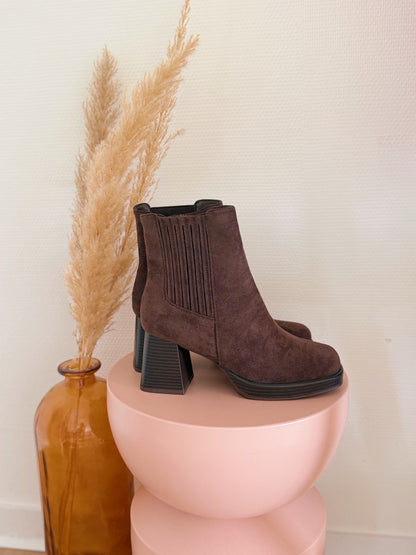 Bottines Aurore Chocolat