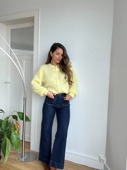 Maille en laine Bianca light Yellow