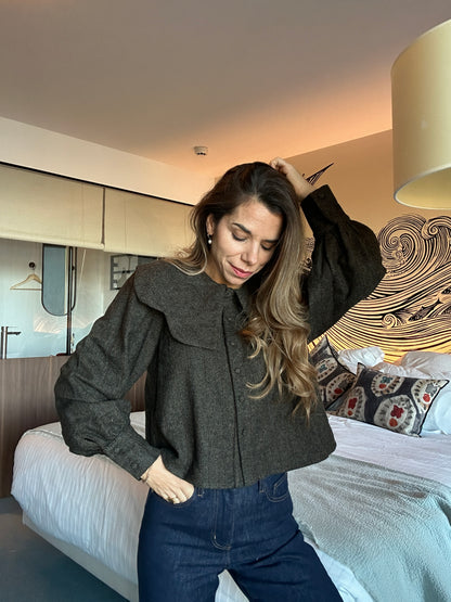 Blouse en laine Castille