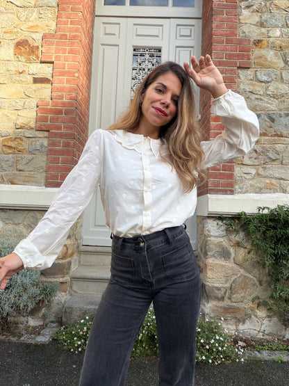 Blouse à pois Josie