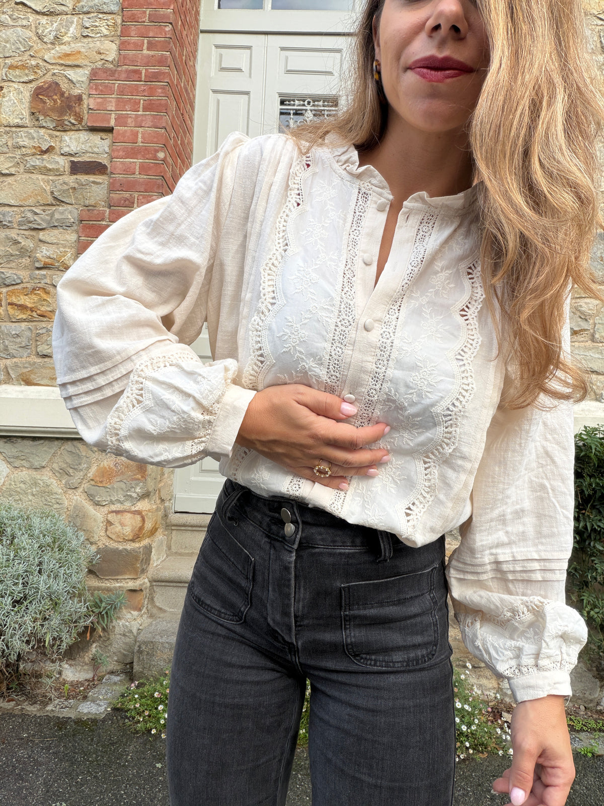 Blouse écrue Esmée