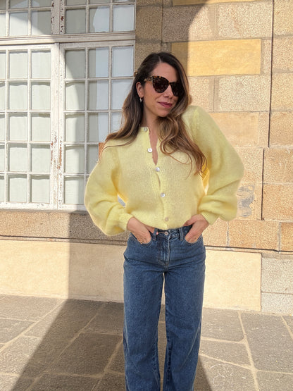 Maille en laine Bianca light Yellow