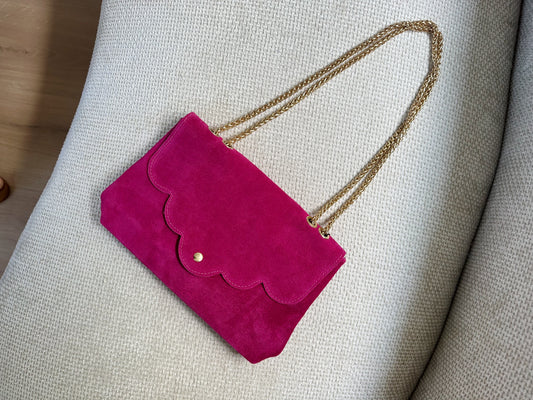 Sac à main Léandre fuschia
