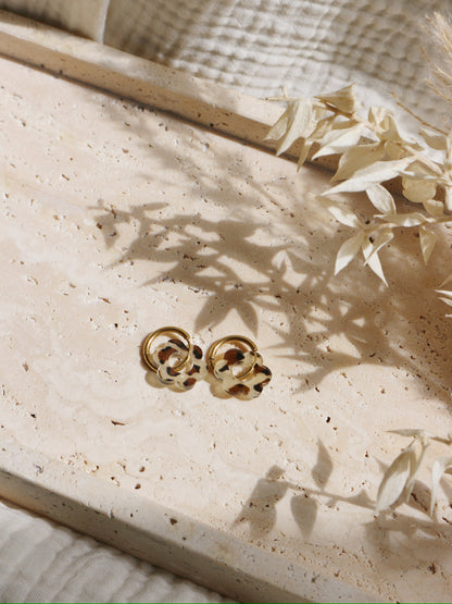 Boucles d'oreille Fleur graou