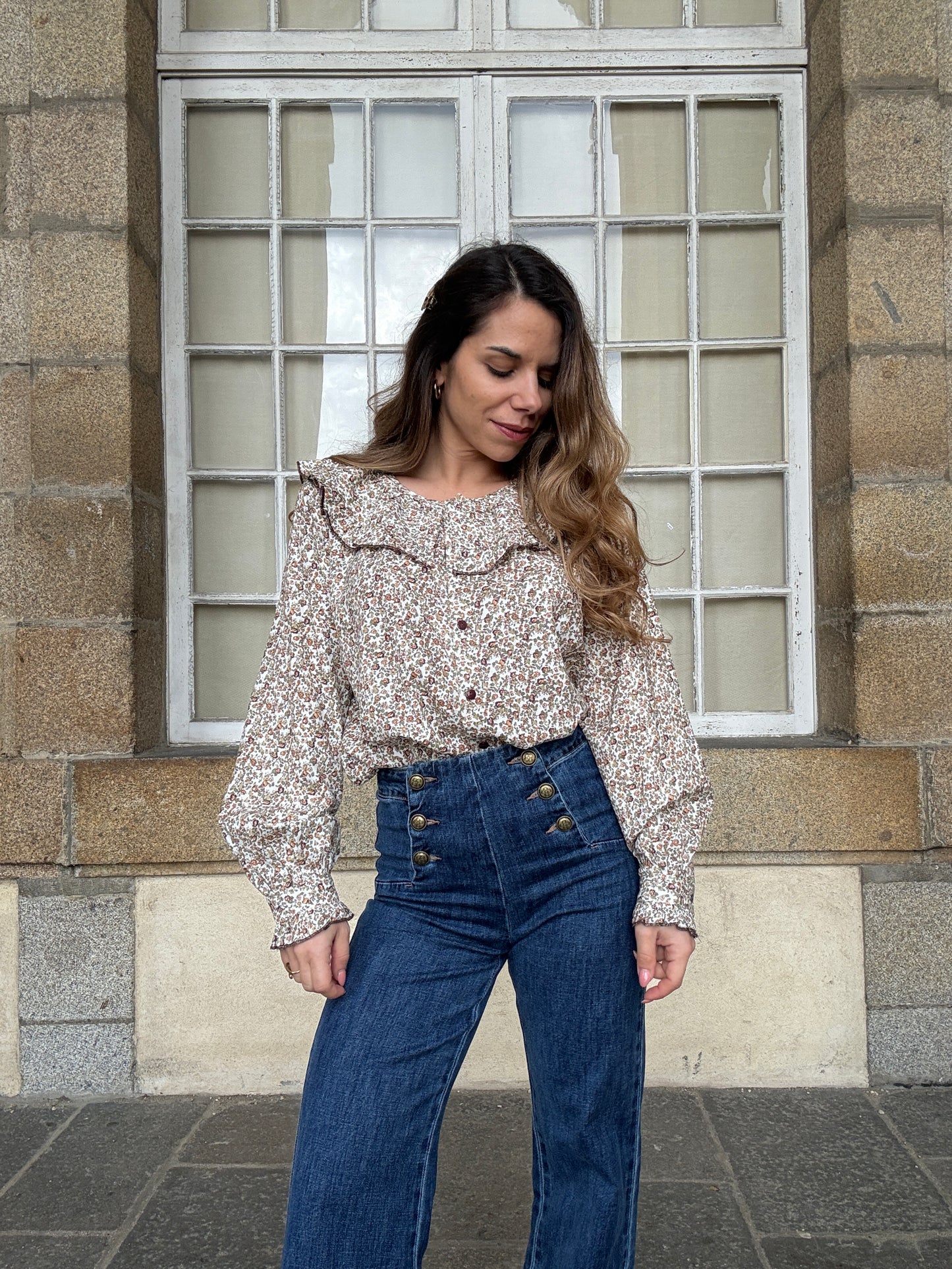 Jean Victorine denim foncé