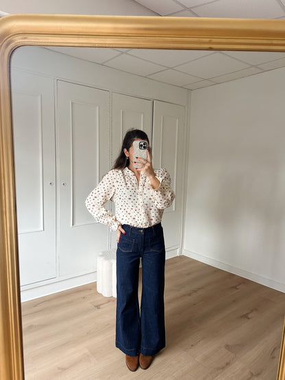 Blouse fleurie Eugenie