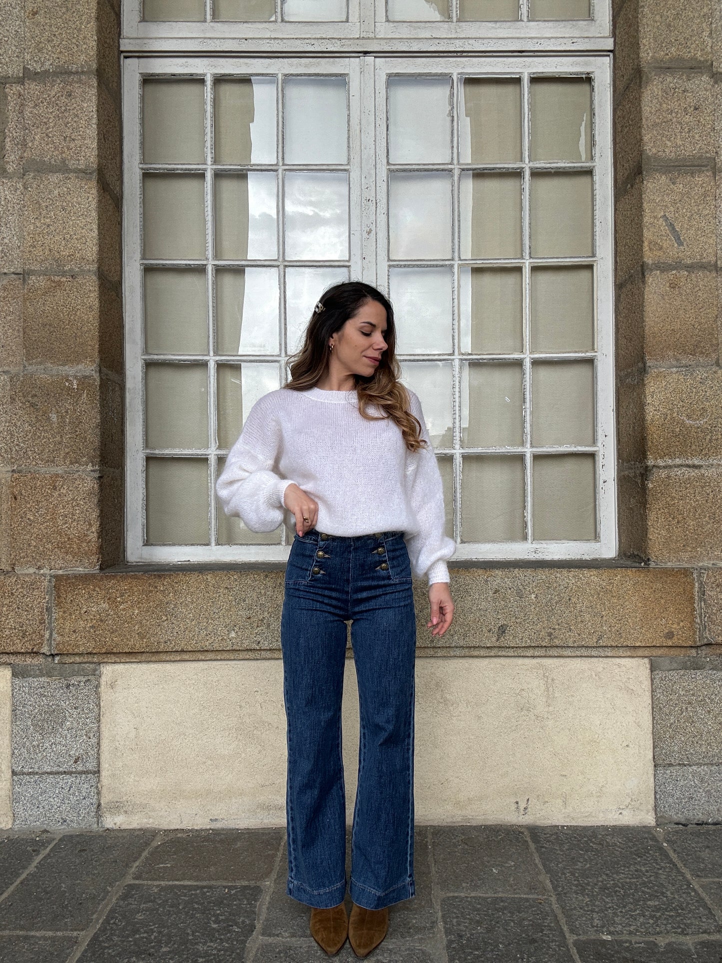 Jean Victorine denim foncé