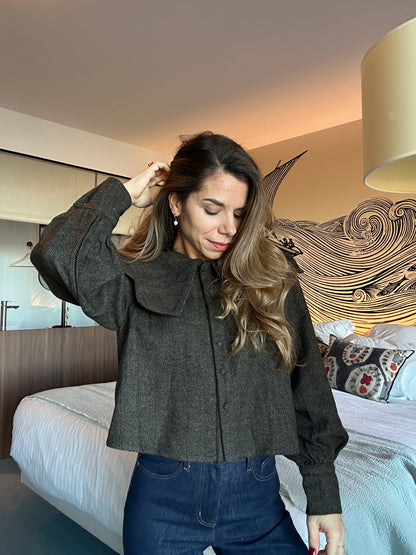 Blouse en laine Castille