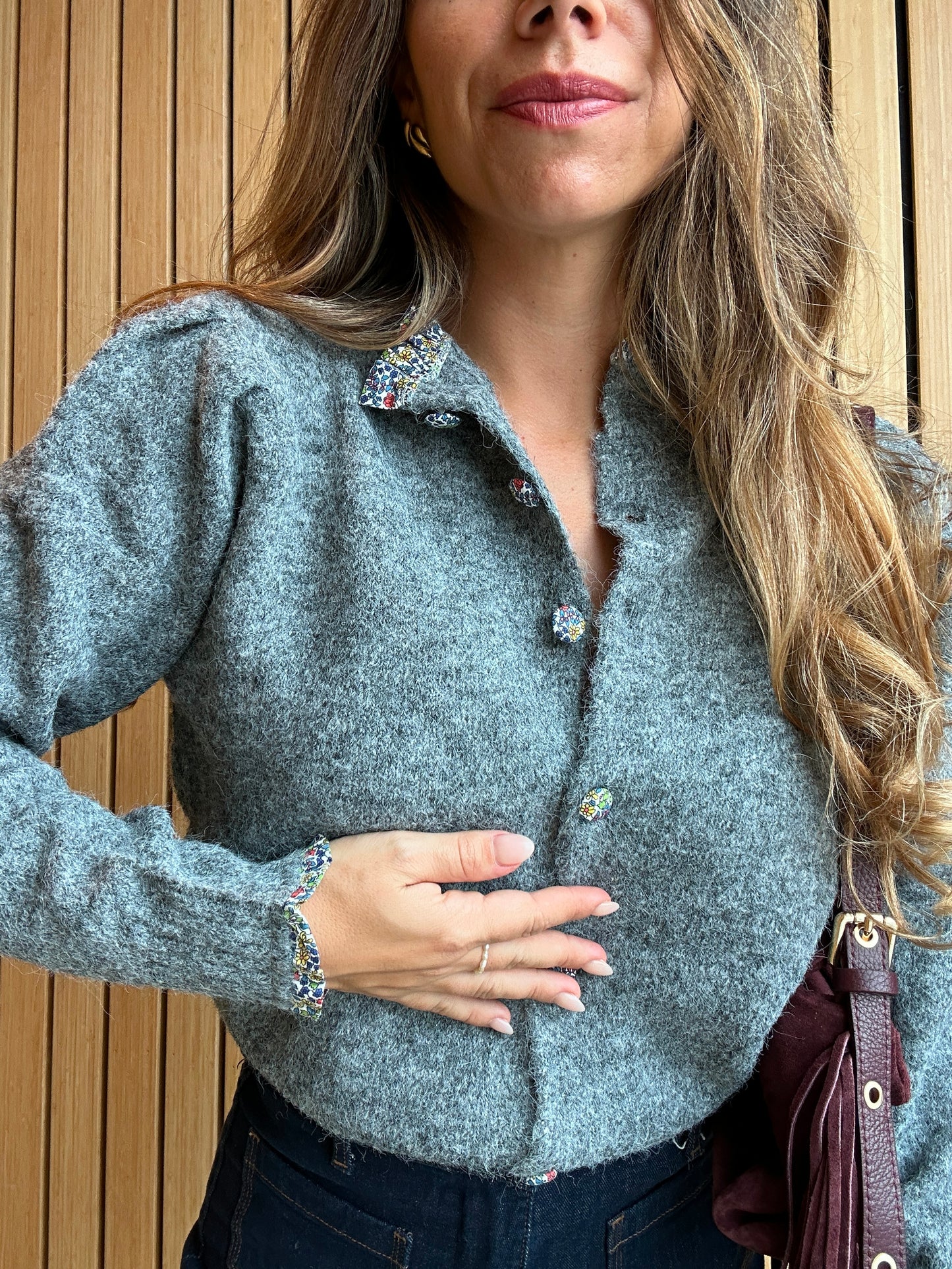Cardigan Liberty Alma gris
