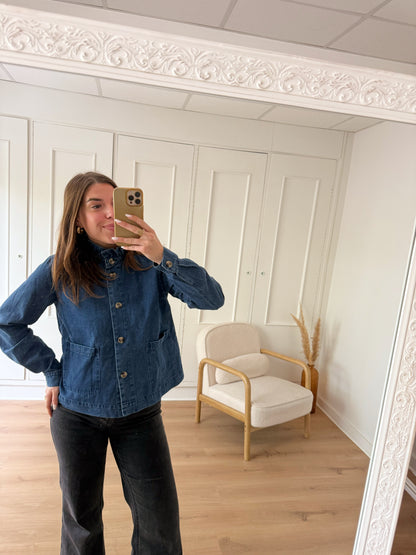 Veste en jean Isaure