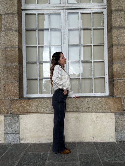 Jean Elenette gris anthracite