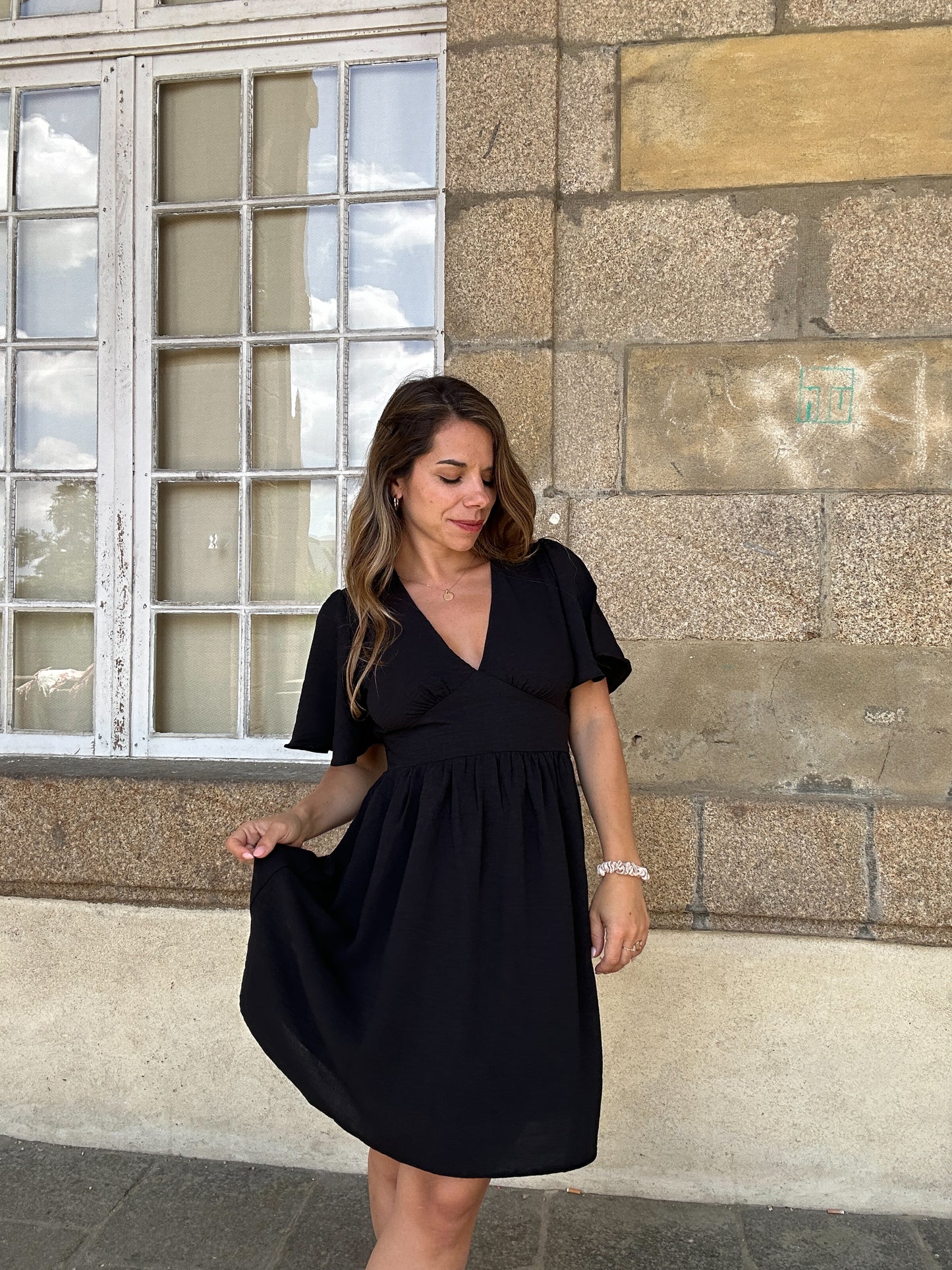 Mini Robe Marbella noire