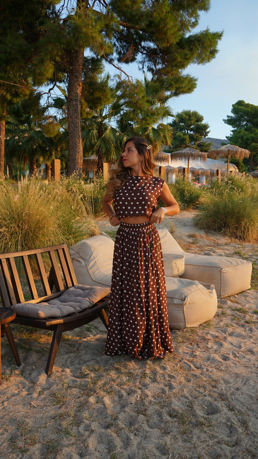 Ensemble Ornella à pois