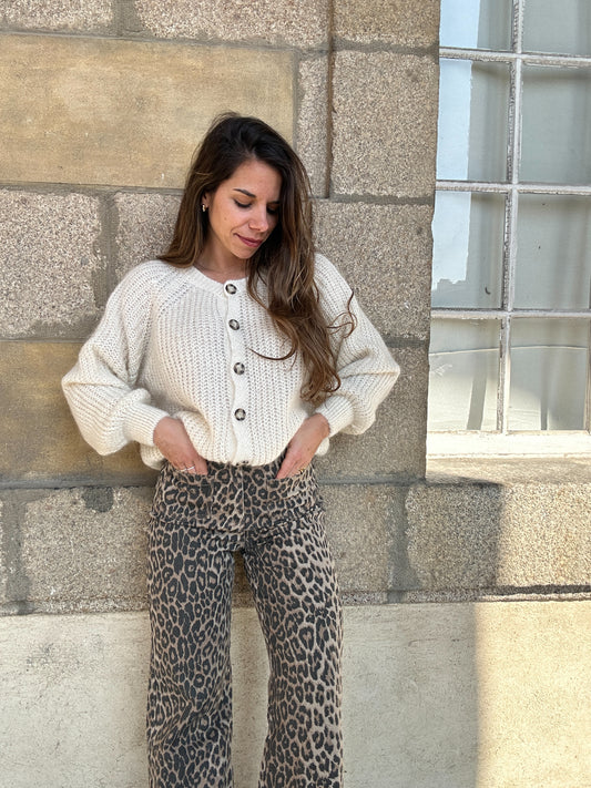 Cardigan ivoire Honorine