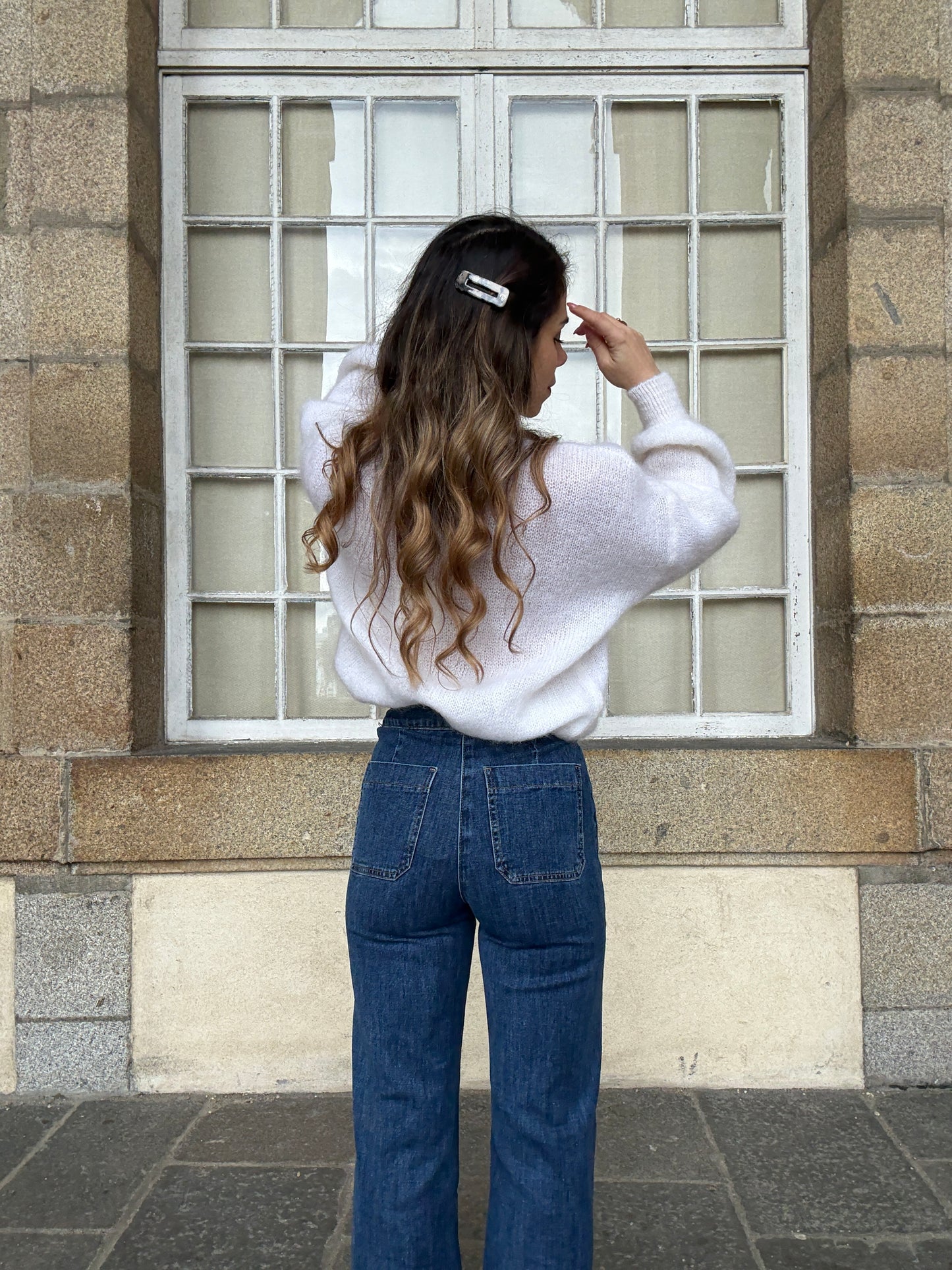 Jean Victorine denim foncé