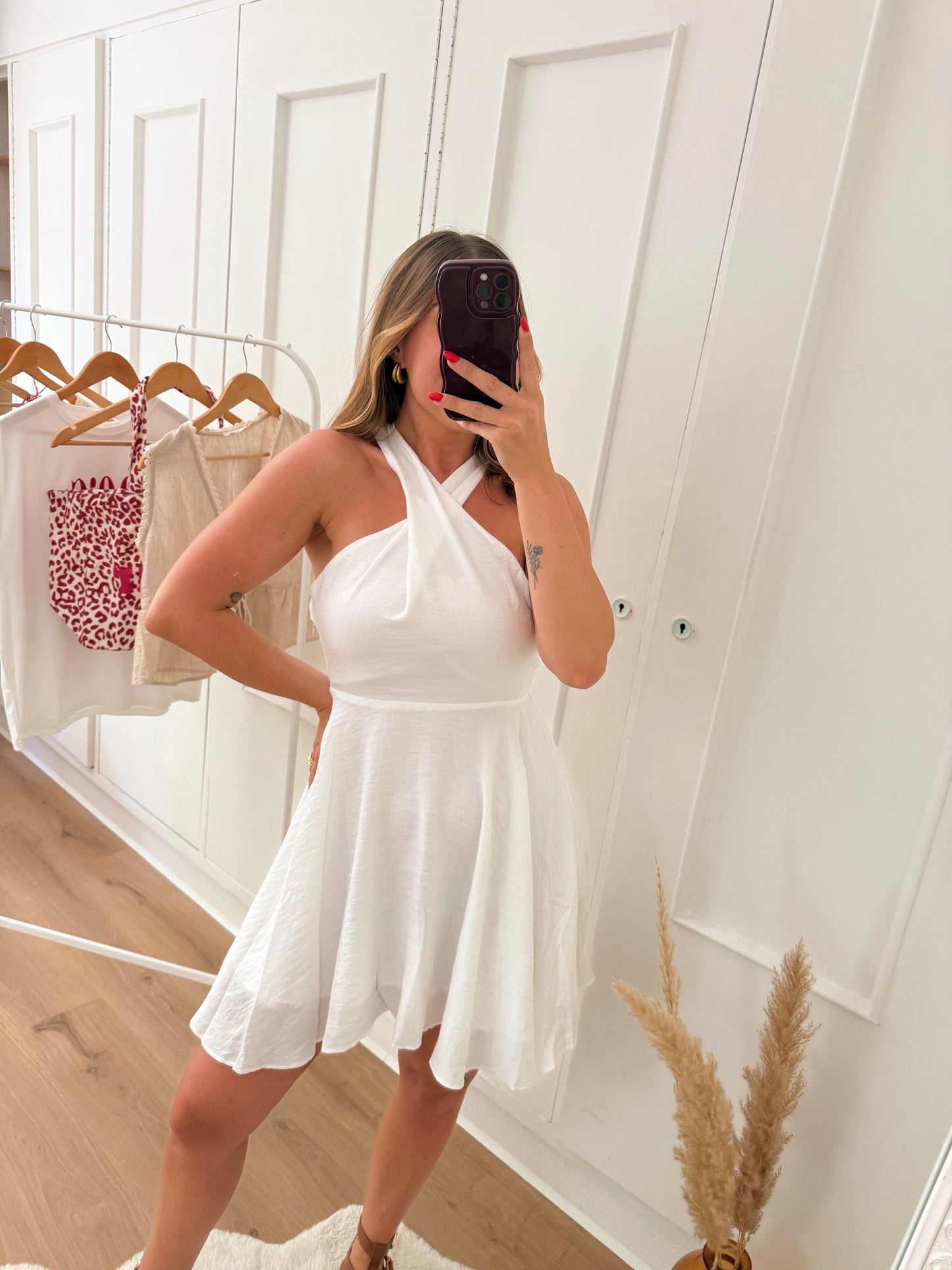 Robe Albane blanche