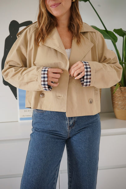 Trench court Pia beige