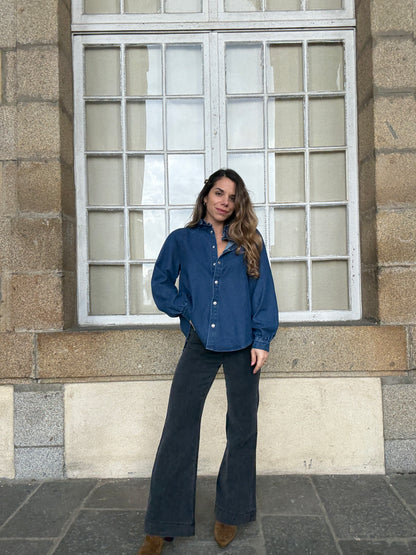 Surchemise en jean Livia