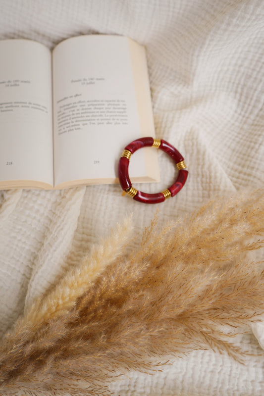 Bracelet Nour Bordeaux