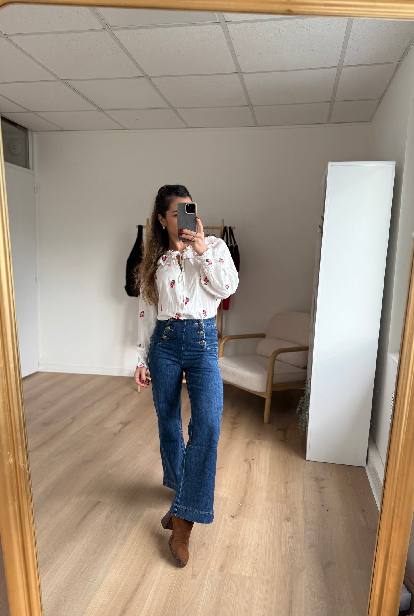 Blouse fleurie Louise