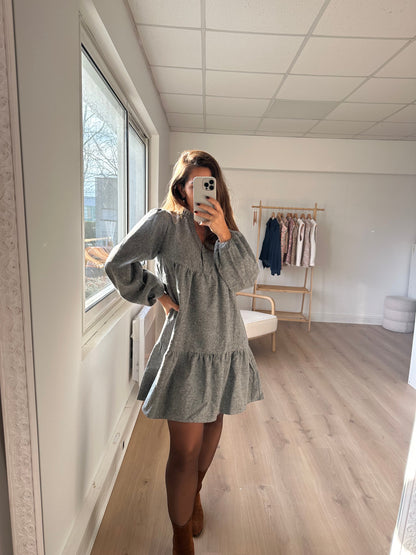 Robe grise Alice en laine