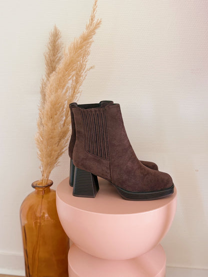 Bottines Aurore Chocolat
