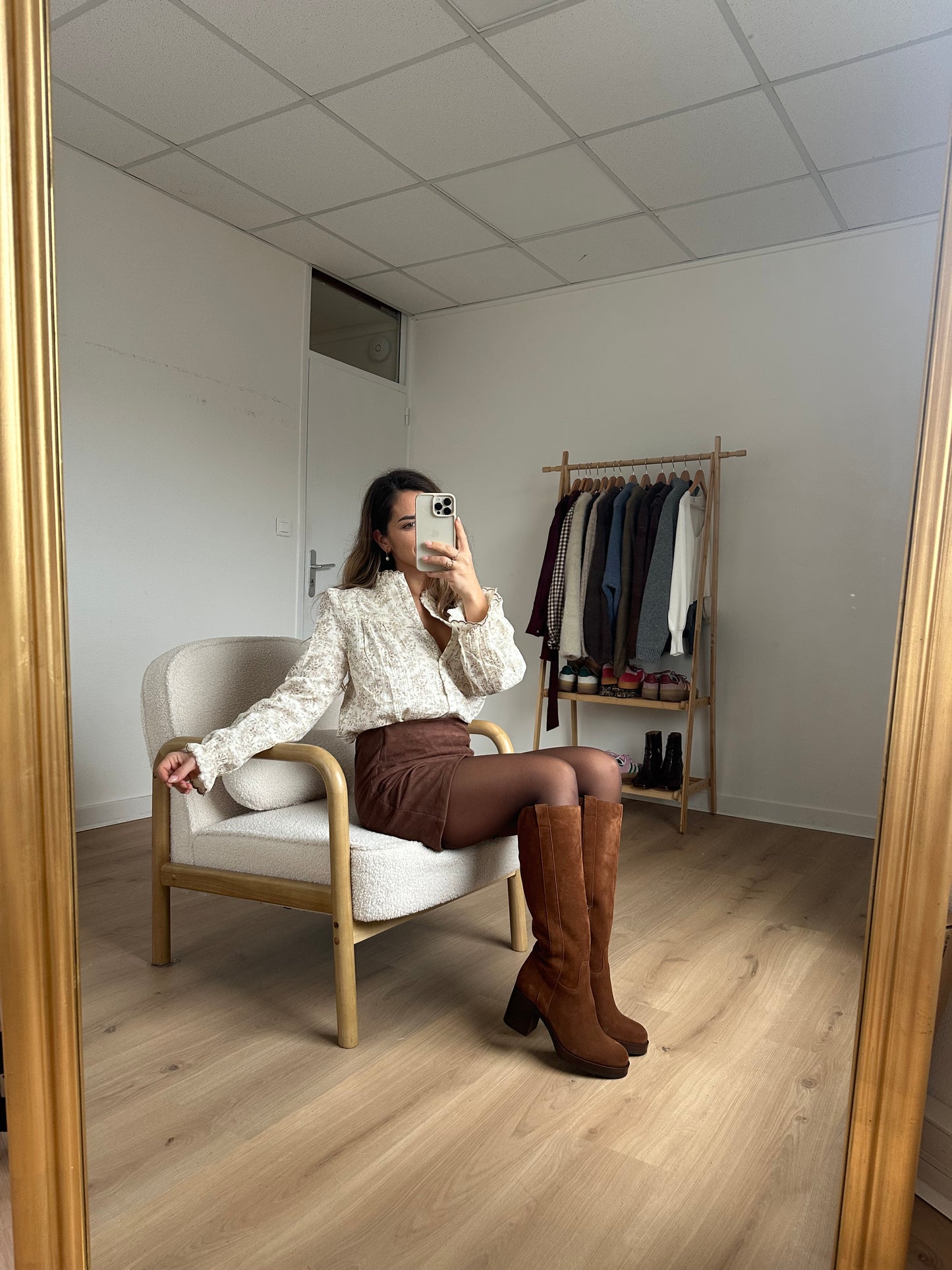 Jupe en Suédine Irène