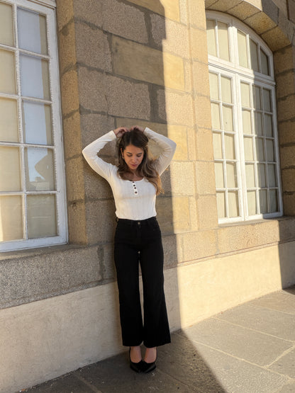 Top Cléo beige