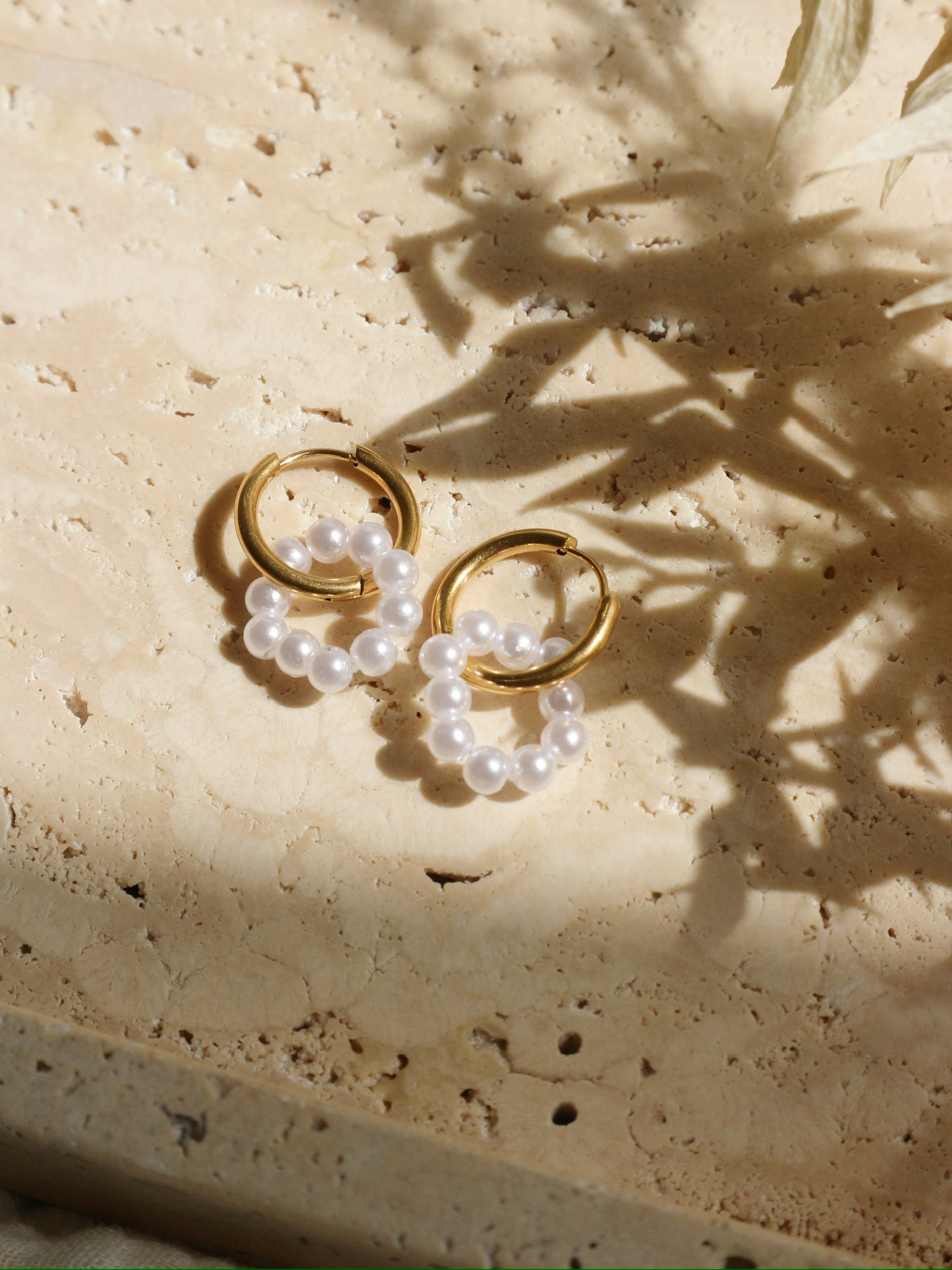Boucles d'oreille Perles