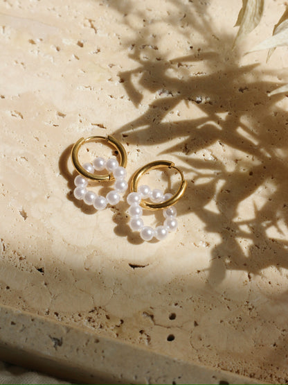Boucles d'oreille Perles