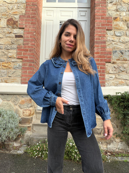 Blouse Jade en denim
