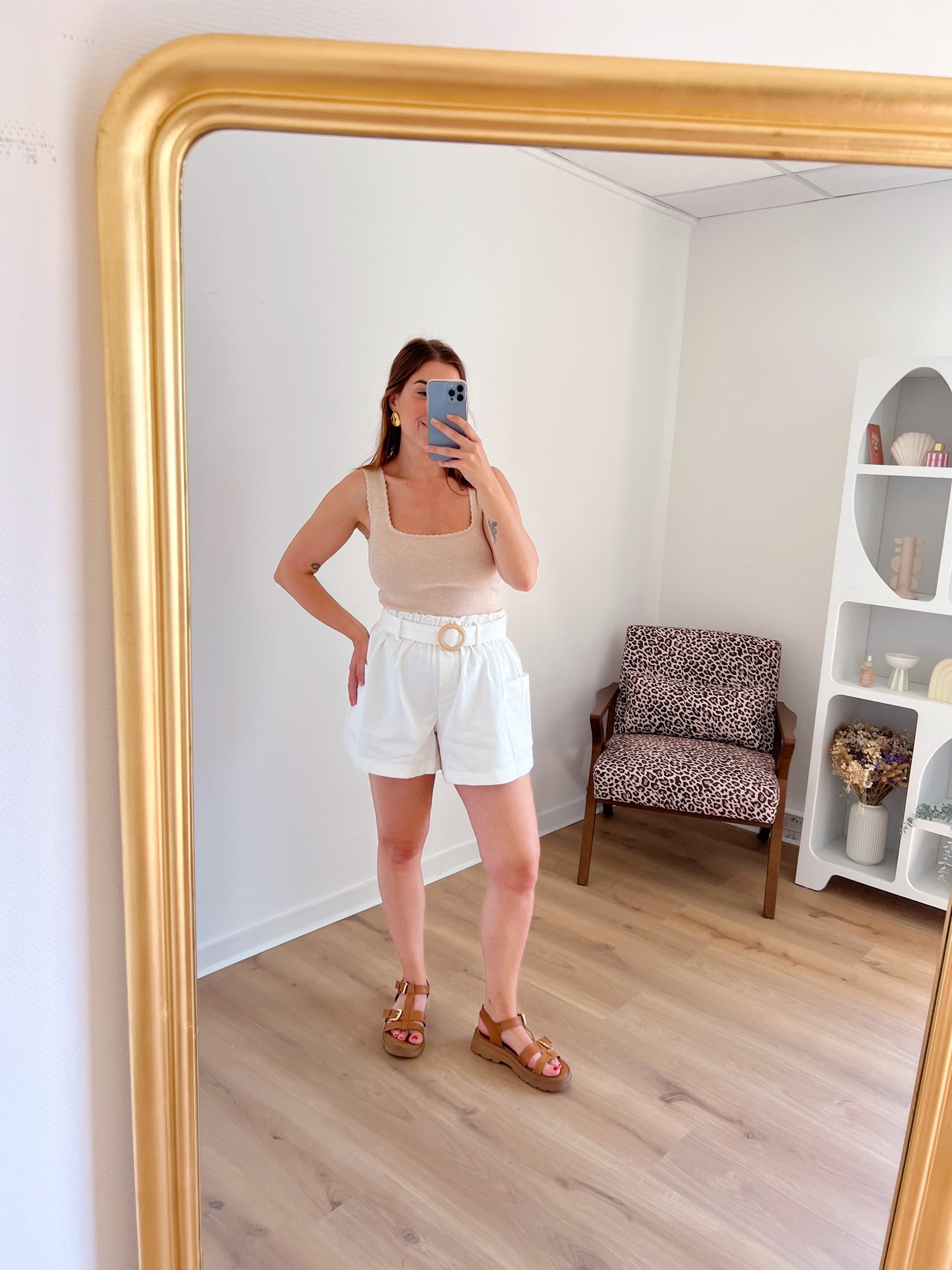 Top Lise taupe