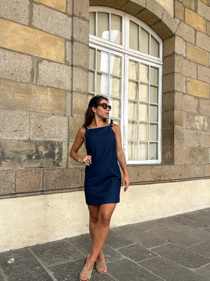 Robe Olga bleue