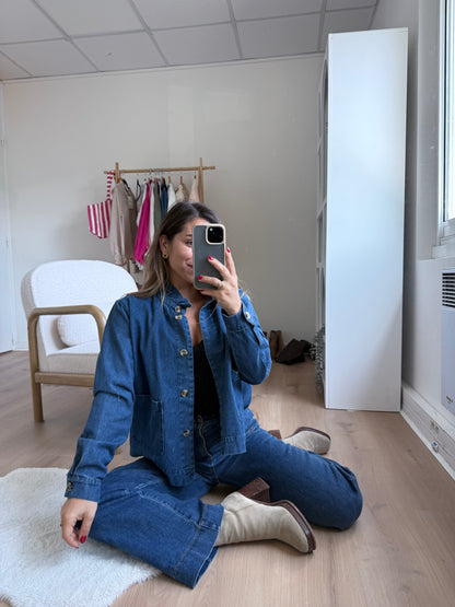 Veste en jean Isaure