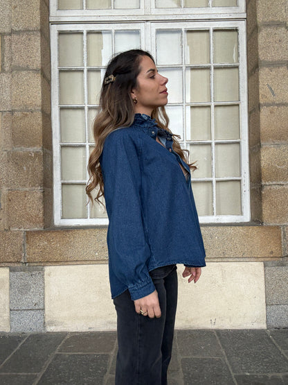 Surchemise en jean Livia