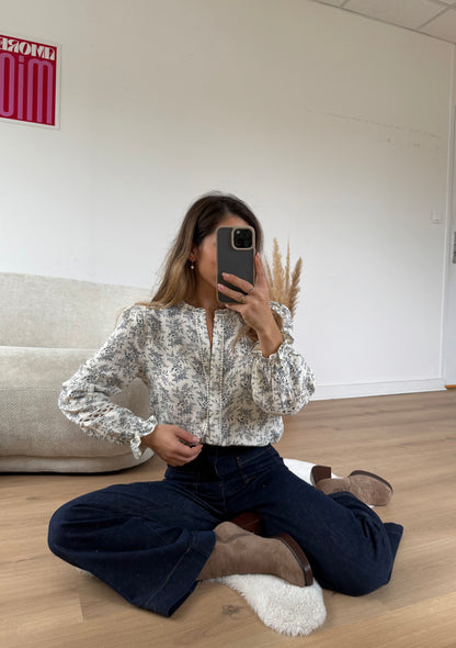 Blouse Emma fleurie